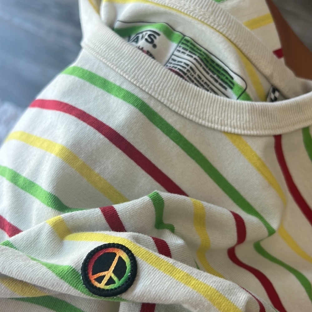 Vans Rasta Peace Sign Tee - Picture 5 of 5